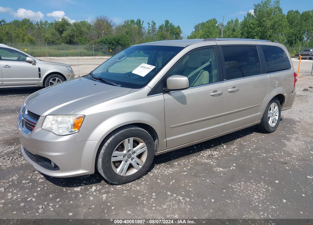 2013 DODGE GRAND CARAVAN CREW VIN: 2C4RDGDG9DR757406