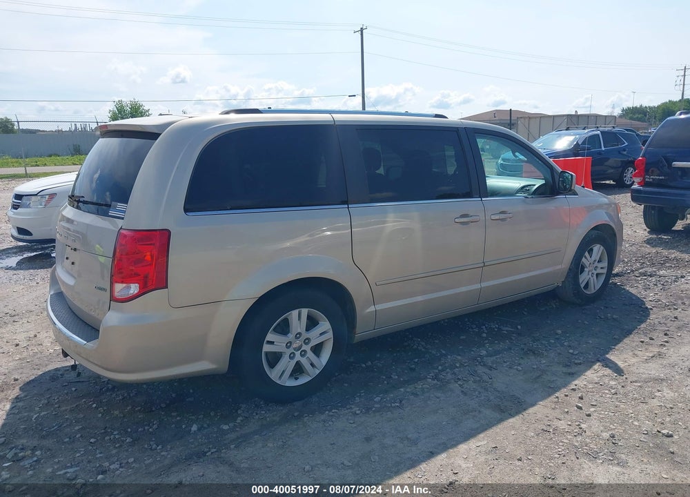 2013 DODGE GRAND CARAVAN CREW VIN: 2C4RDGDG9DR757406