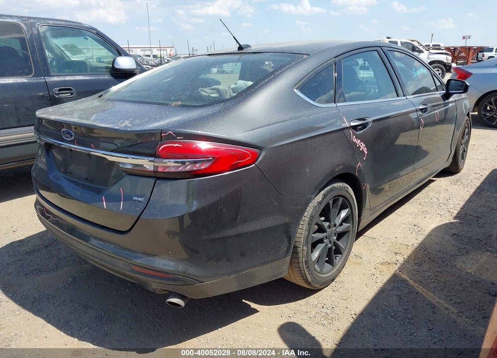2017 FORD FUSION SE VIN: 3FA6P0H74HR349882
