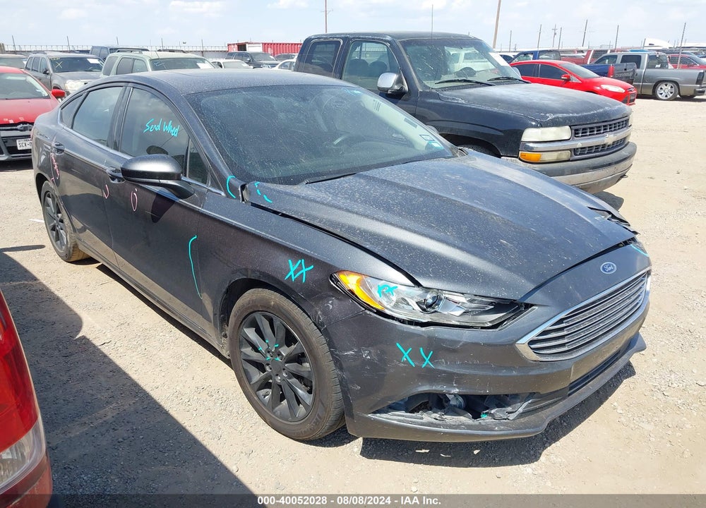 2017 FORD FUSION SE VIN: 3FA6P0H74HR349882