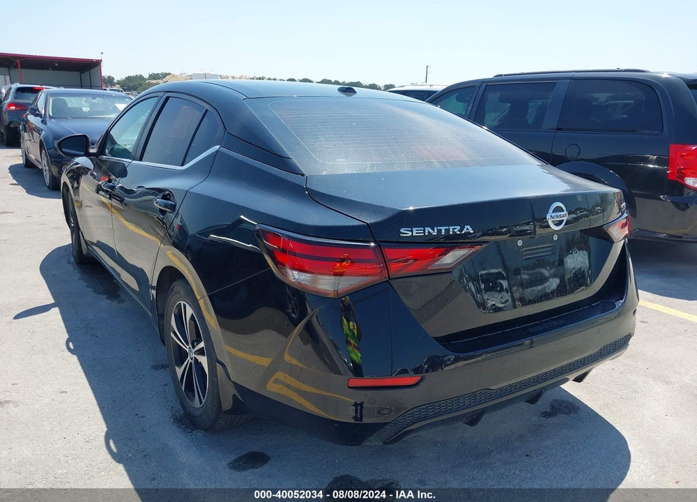 2022 NISSAN SENTRA SV XTRONIC CVT VIN: 3N1AB8CV8NY239560