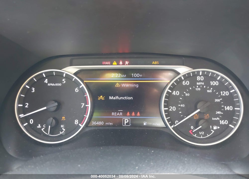 2022 NISSAN SENTRA SV XTRONIC CVT VIN: 3N1AB8CV8NY239560