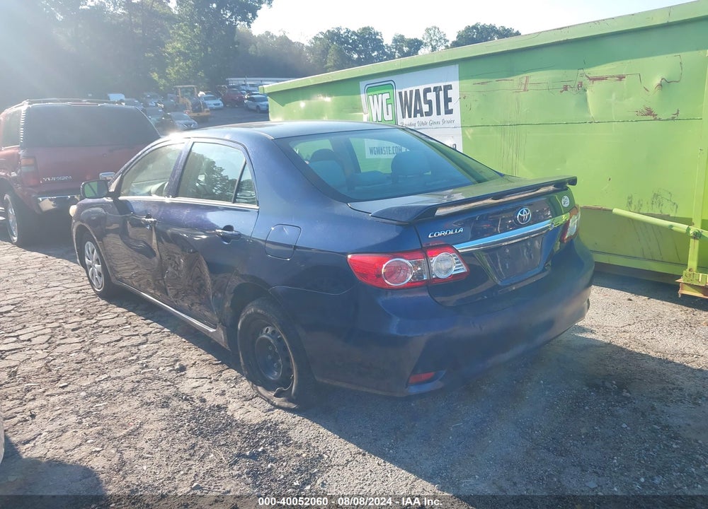 2013 TOYOTA COROLLA L VIN: 5YFBU4EE1DP135380