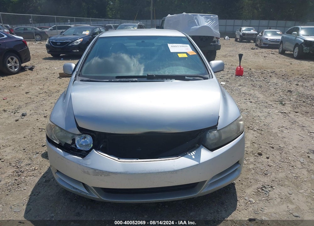 2009 HONDA CIVIC LX VIN: 2HGFG12639H539915