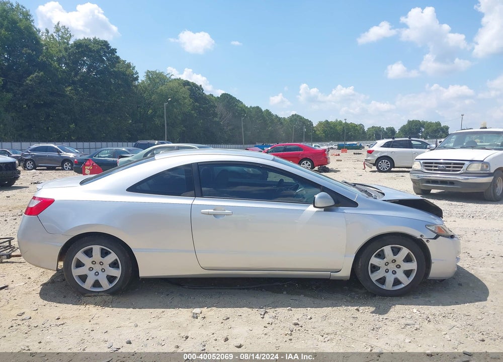 2009 HONDA CIVIC LX VIN: 2HGFG12639H539915