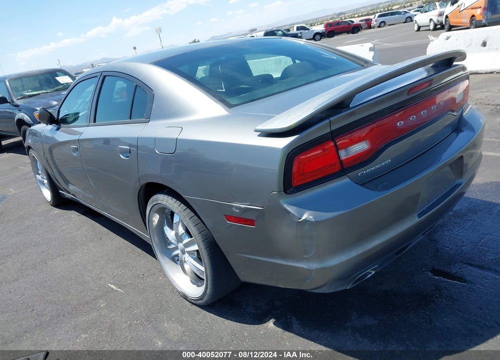 2012 DODGE CHARGER SE VIN: 2C3CDXBG8CH297043