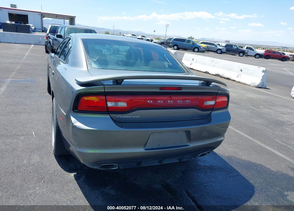 2012 DODGE CHARGER SE VIN: 2C3CDXBG8CH297043