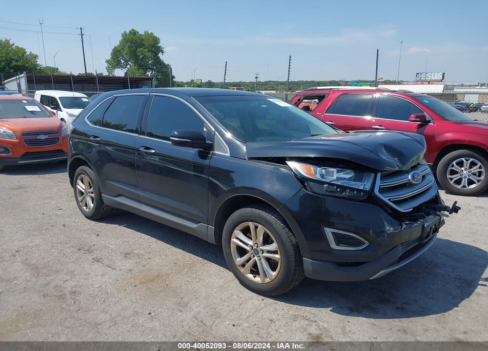 2015 FORD EDGE TITANIUM VIN: 2FMTK4K91FBB49577