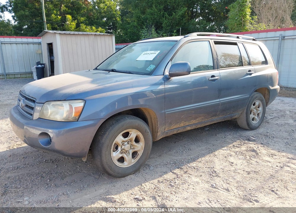 2005 TOYOTA HIGHLANDER VIN: JTEGD21A450116553