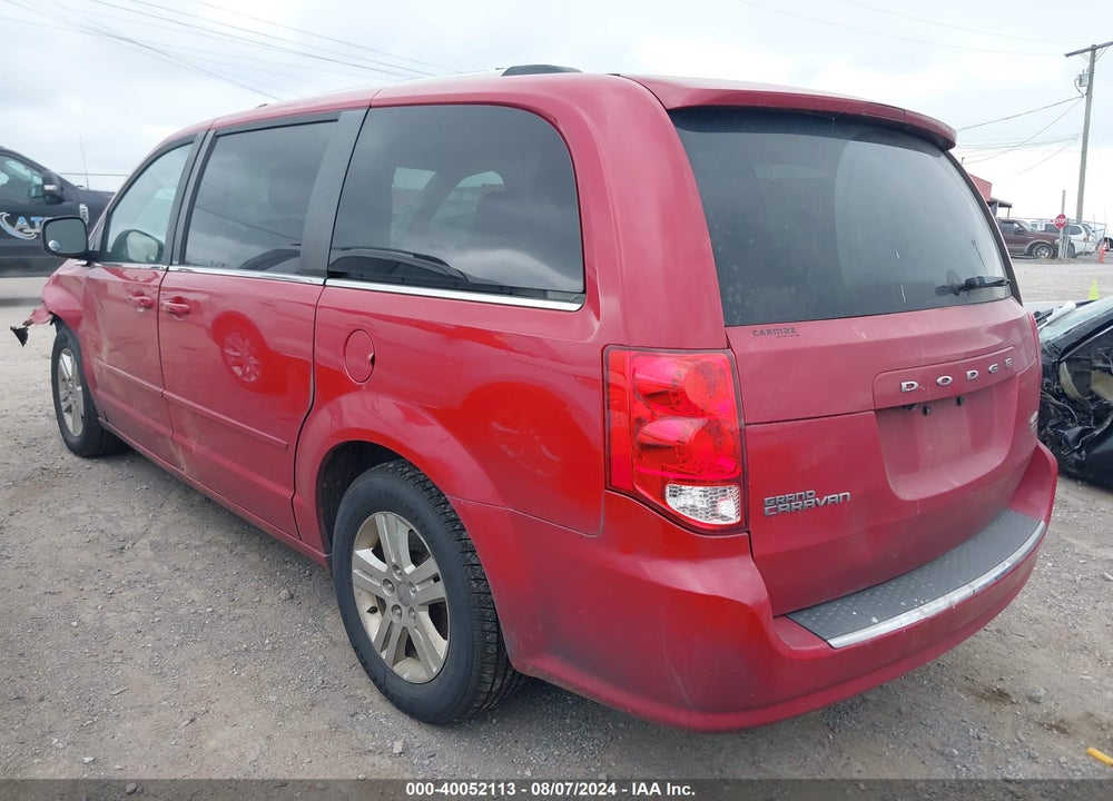 2012 DODGE GRAND CARAVAN CREW VIN: 2C4RDGDG4CR247124
