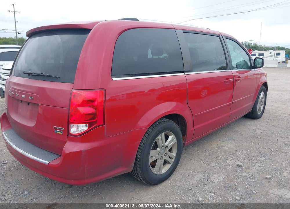 2012 DODGE GRAND CARAVAN CREW VIN: 2C4RDGDG4CR247124