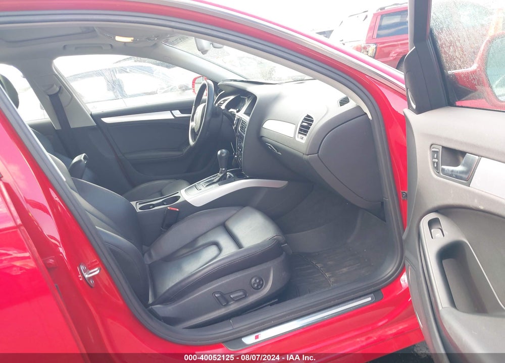 2012 AUDI A4 2.0T PREMIUM VIN: WAUFFBFL5CA117428