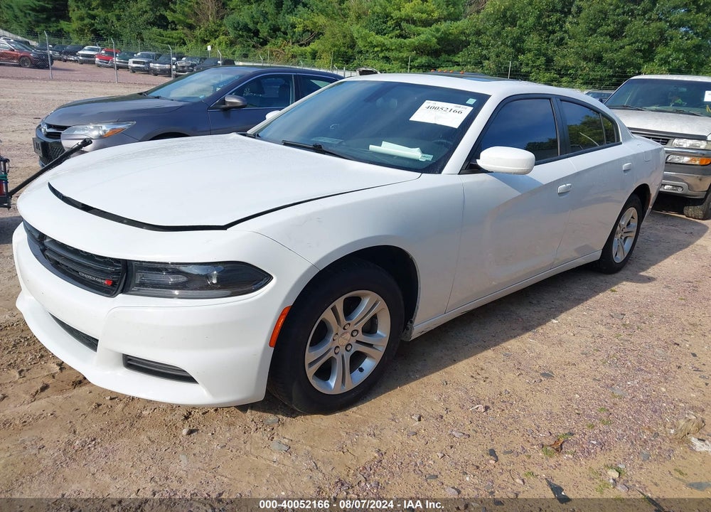 2019 DODGE CHARGER SXT RWD VIN: 2C3CDXBG2KH653131