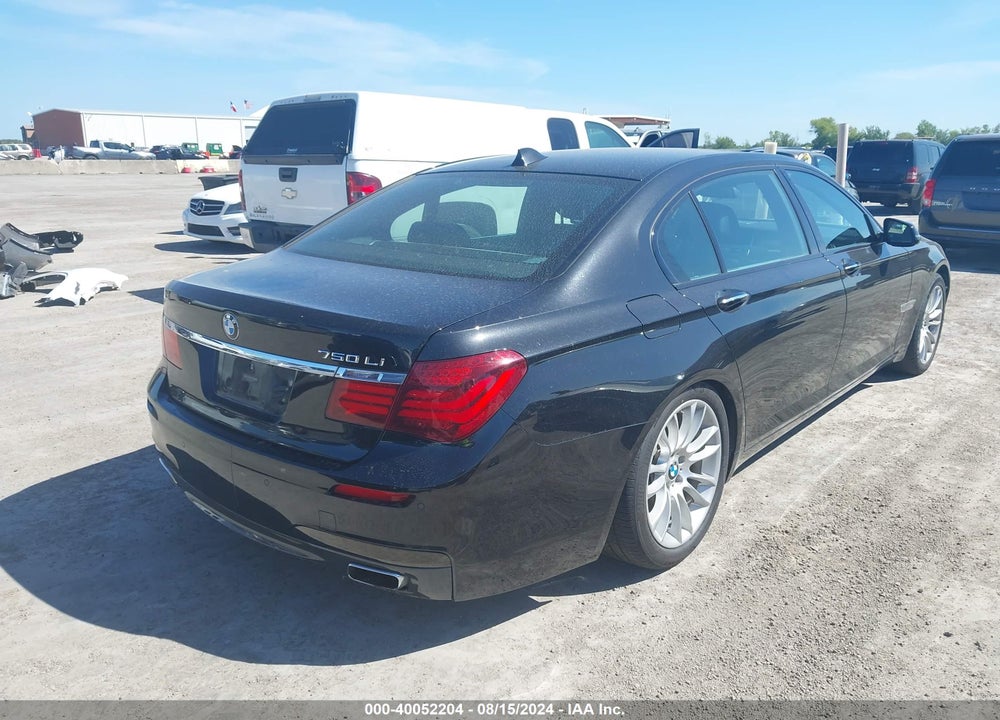 2013 BMW 750LI VIN: WBAYE8C52DD133252