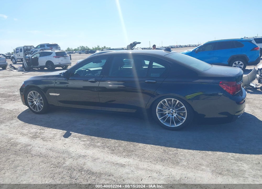 2013 BMW 750LI VIN: WBAYE8C52DD133252