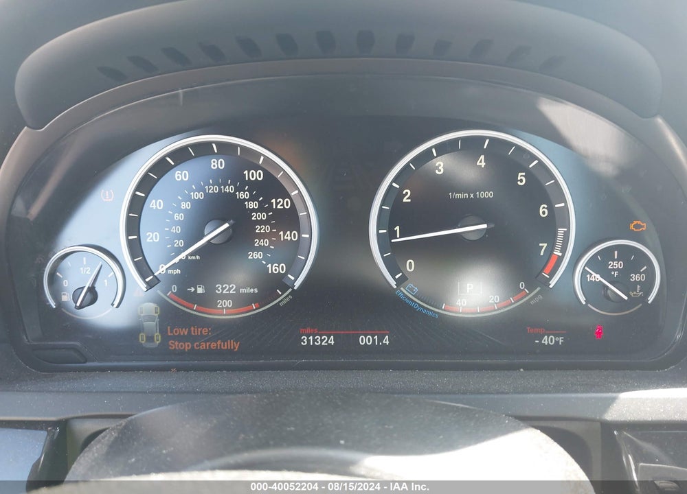 2013 BMW 750LI VIN: WBAYE8C52DD133252