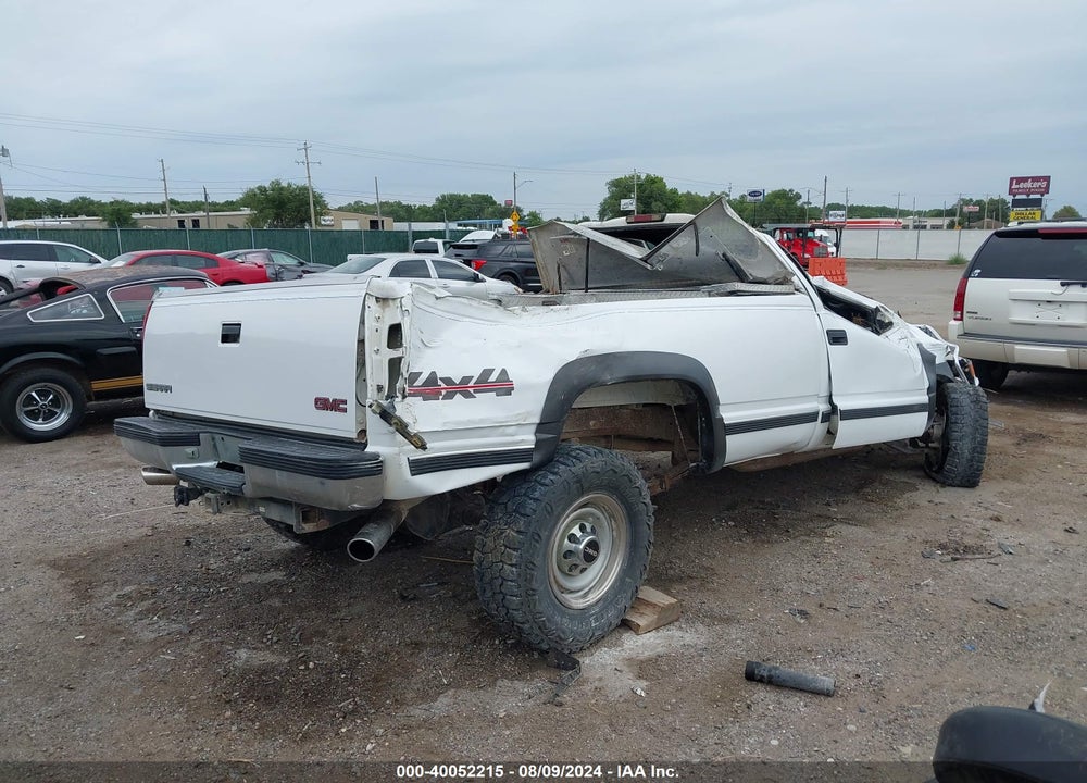 1998 GMC SIERRA 2500 HD SL VIN: 1GTGK24R8WZ526121