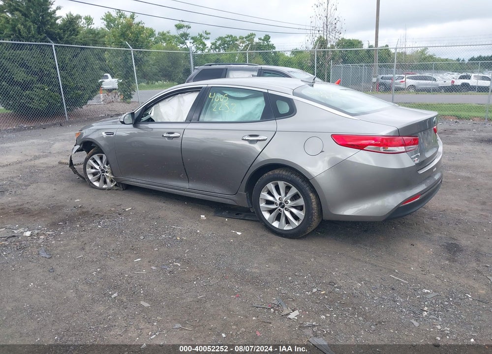 2016 KIA OPTIMA EX VIN: 5XXGU4L32GG111478