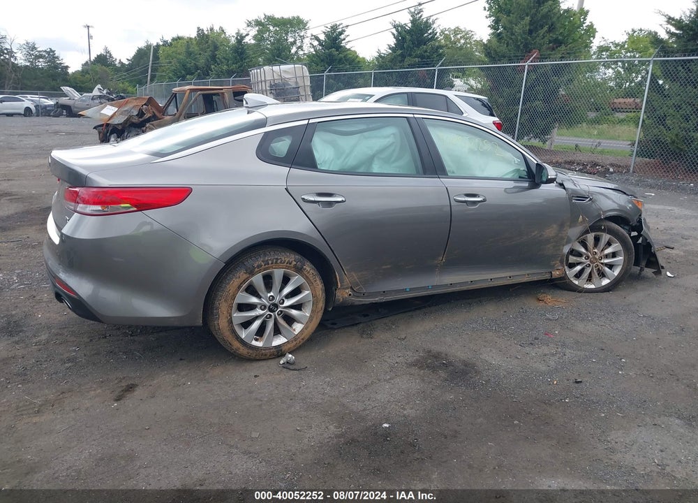 2016 KIA OPTIMA EX VIN: 5XXGU4L32GG111478