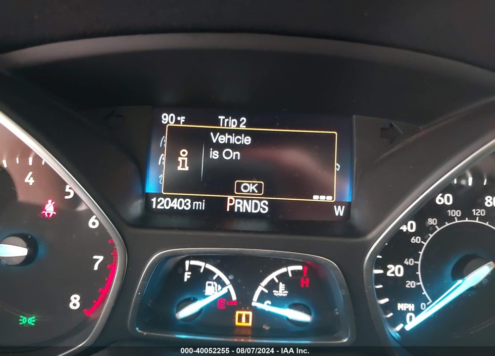 2019 FORD ESCAPE S VIN: 1FMCU0F71KUB20998