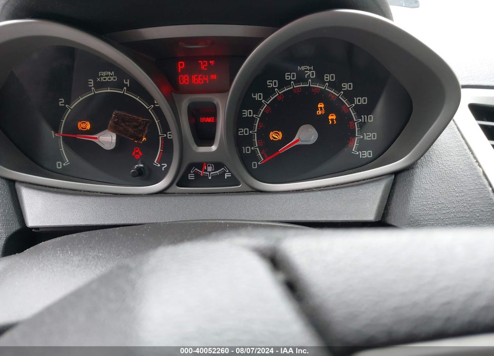 2012 FORD FIESTA SE VIN: 3FADP4EJ5CM194893