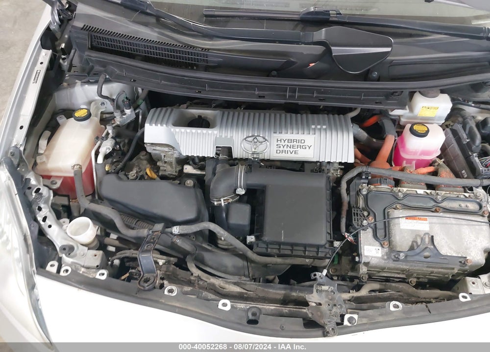2012 TOYOTA PRIUS TWO VIN: JTDKN3DU3C0335279