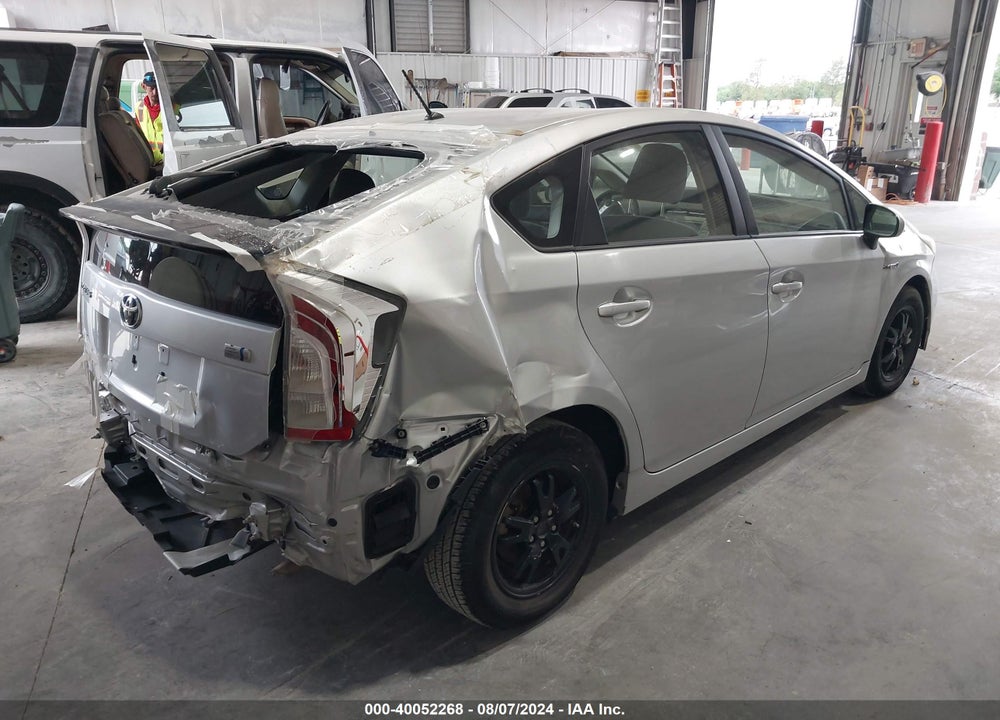 2012 TOYOTA PRIUS TWO VIN: JTDKN3DU3C0335279