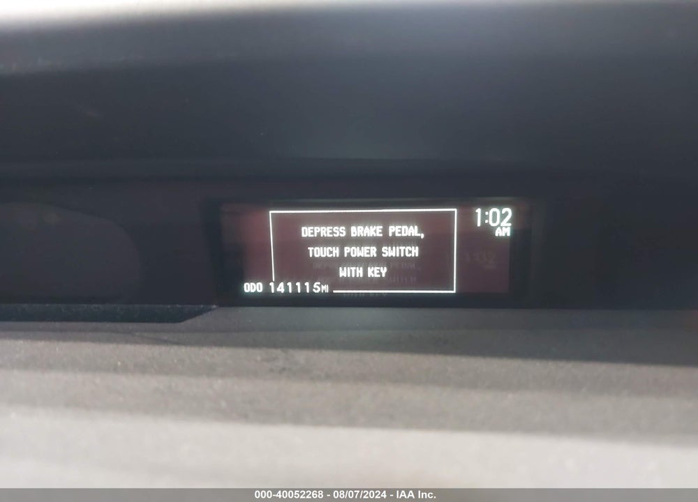 2012 TOYOTA PRIUS TWO VIN: JTDKN3DU3C0335279