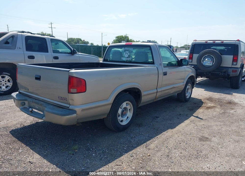 1998 GMC SONOMA SLS VIN: 1GTCS1441WK512728