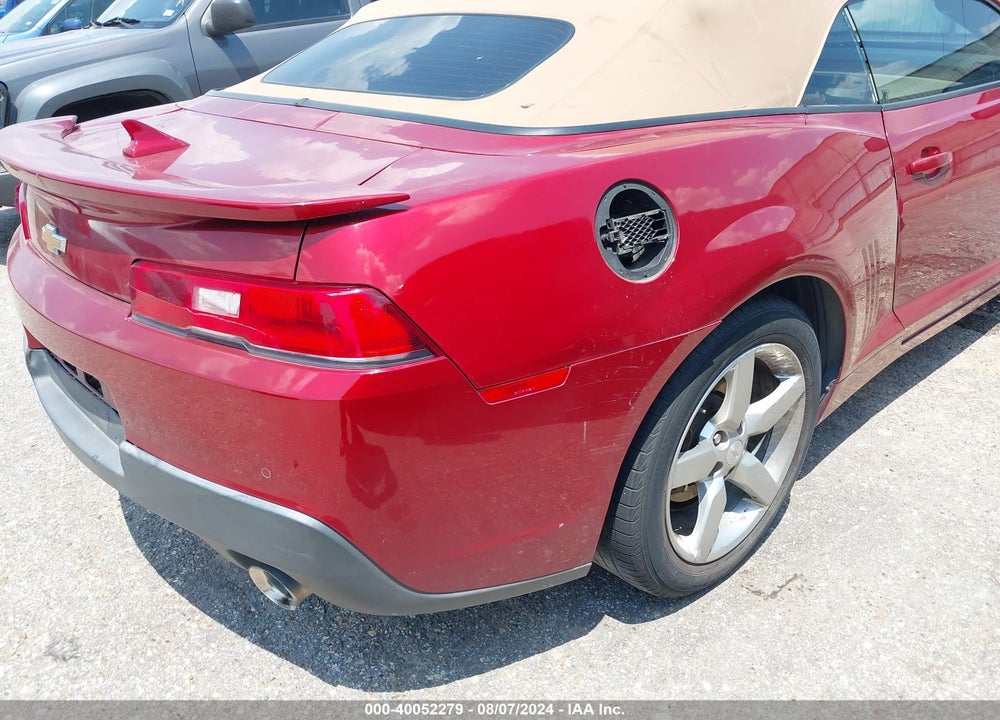 2014 CHEVROLET CAMARO 2LT VIN: 2G1FC3D37E9194684