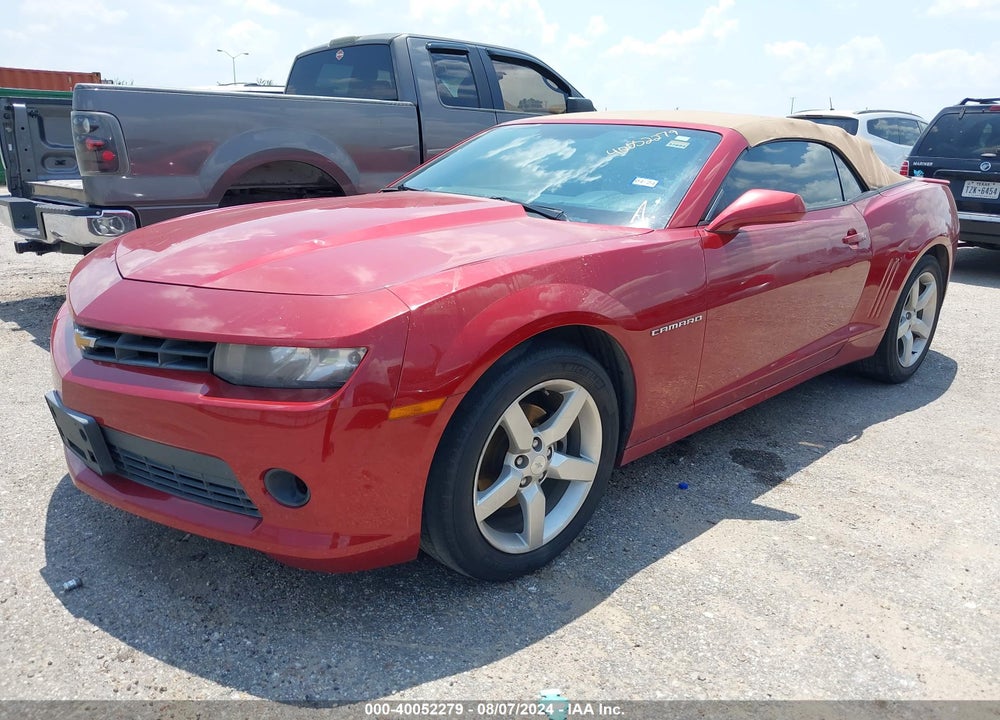 2014 CHEVROLET CAMARO 2LT VIN: 2G1FC3D37E9194684