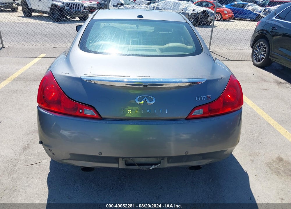 2011 INFINITI G37 JOURNEY VIN: JN1CV6EKXBM210843