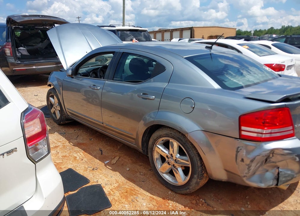 2008 DODGE AVENGER R/T VIN: 1B3LC76M88N163485