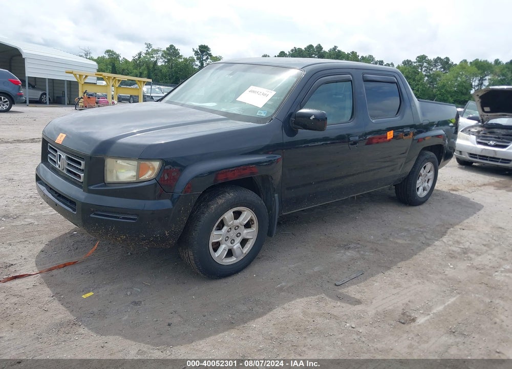 2006 HONDA RIDGELINE RTL VIN: 2HJYK16586H536703