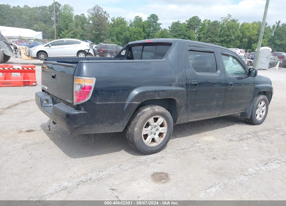 2006 HONDA RIDGELINE RTL VIN: 2HJYK16586H536703