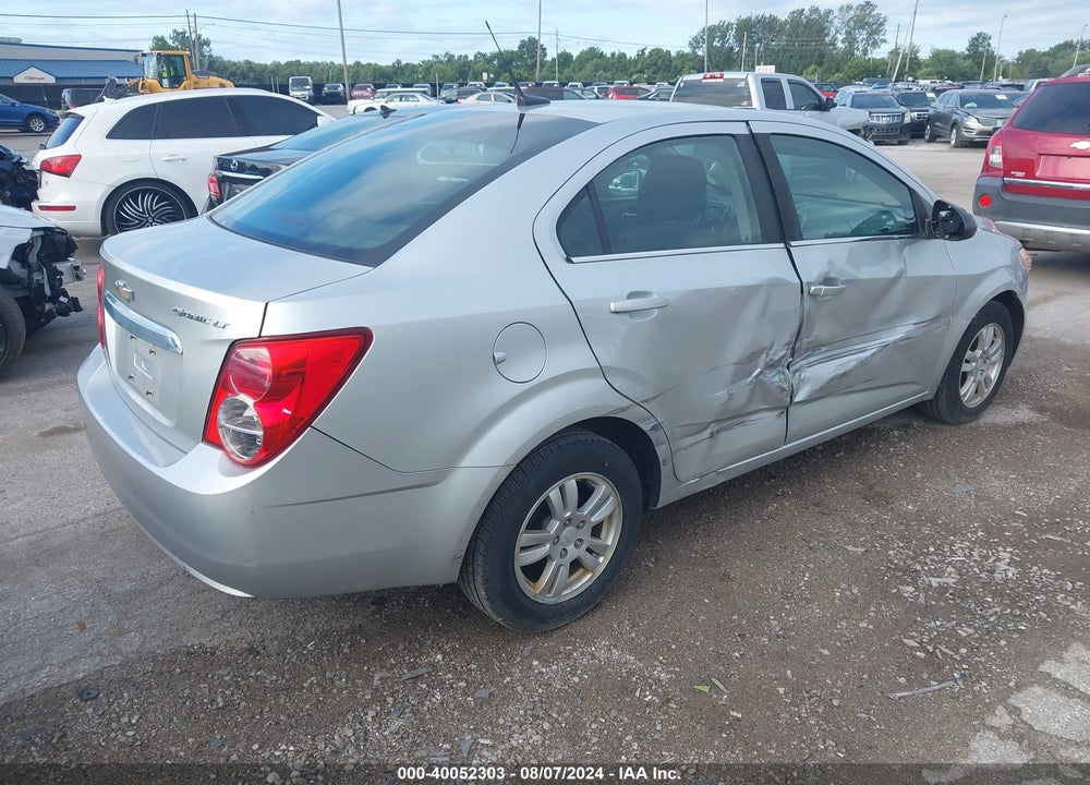 2013 CHEVROLET SONIC LT AUTO VIN: 1G1JC5SH1D4196789