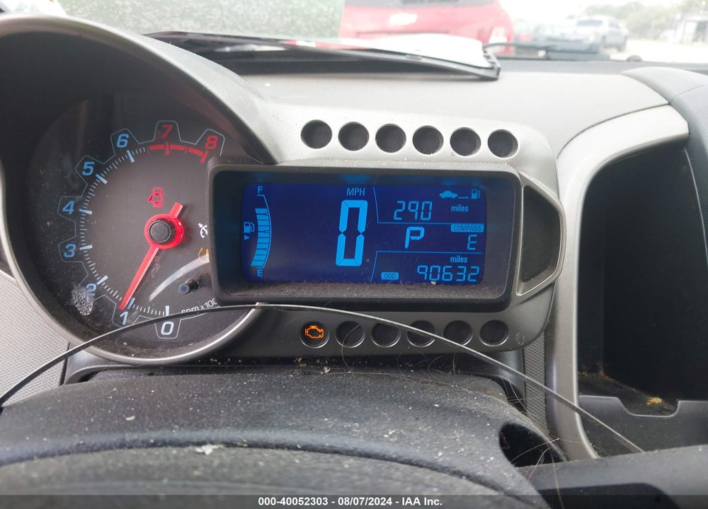 2013 CHEVROLET SONIC LT AUTO VIN: 1G1JC5SH1D4196789