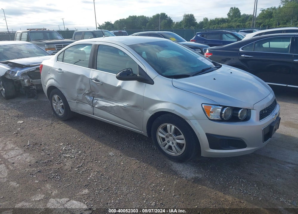 2013 CHEVROLET SONIC LT AUTO VIN: 1G1JC5SH1D4196789