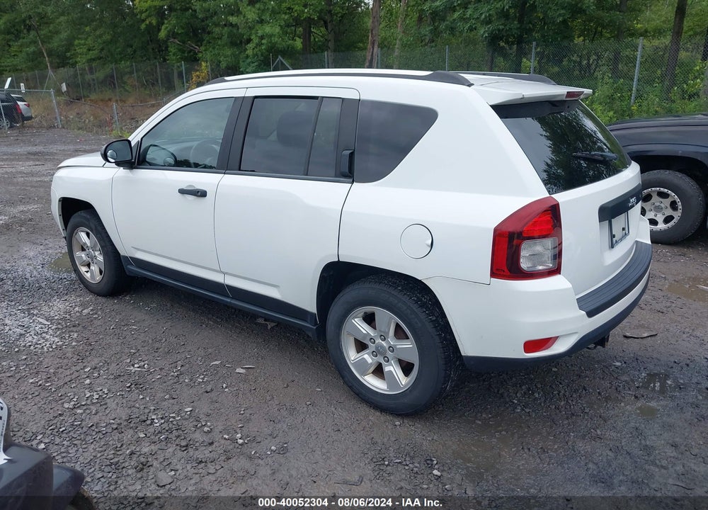 2014 JEEP COMPASS SPORT VIN: 1C4NJCBAXED619599