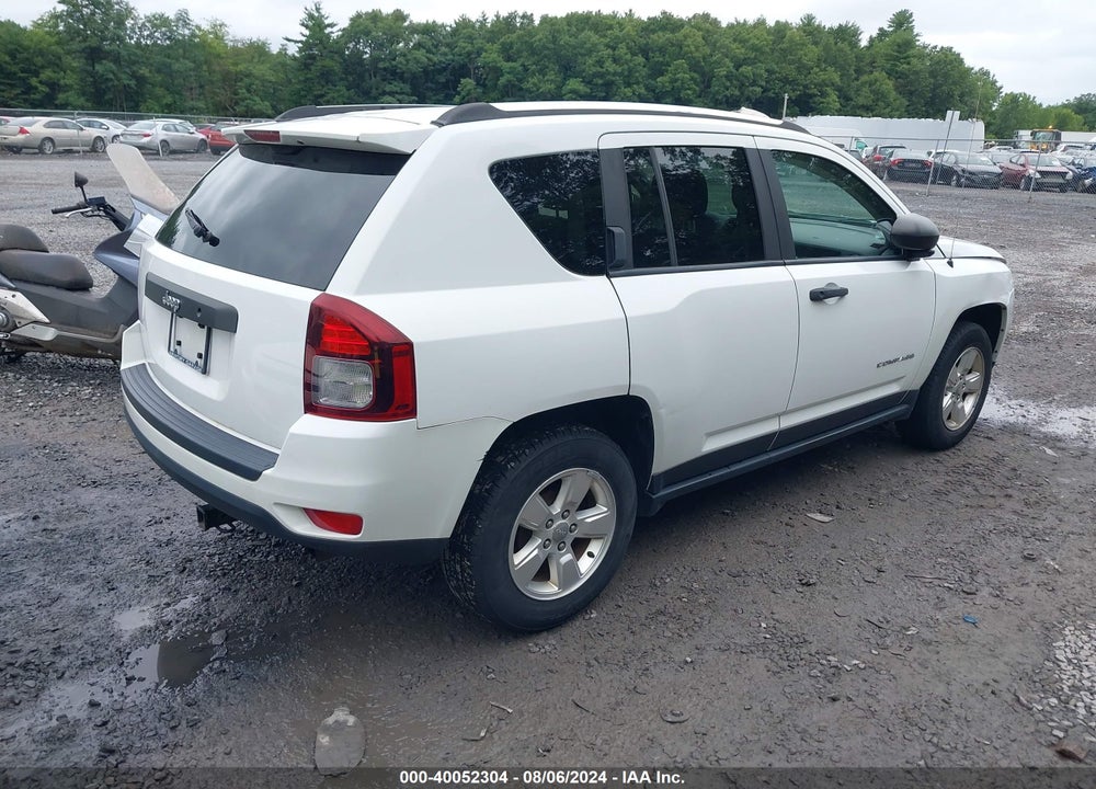 2014 JEEP COMPASS SPORT VIN: 1C4NJCBAXED619599
