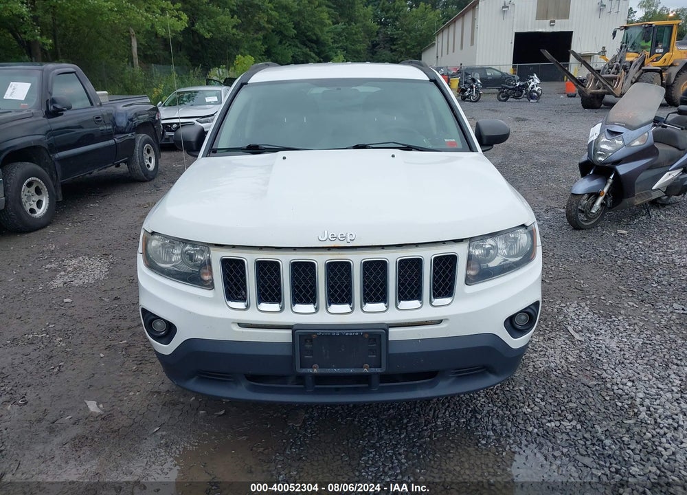 2014 JEEP COMPASS SPORT VIN: 1C4NJCBAXED619599