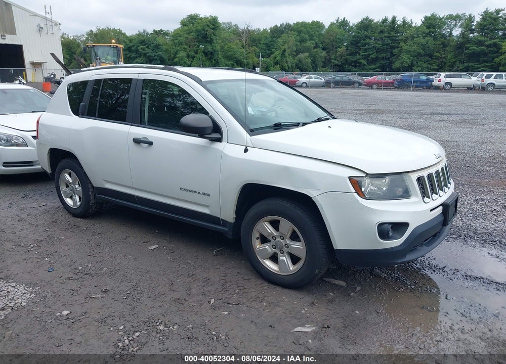 2014 JEEP COMPASS SPORT VIN: 1C4NJCBAXED619599