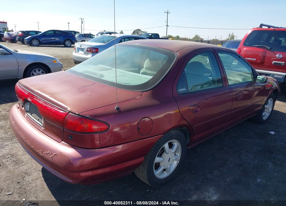 1998 FORD CONTOUR LX VIN: 1FAFP6633WK300550