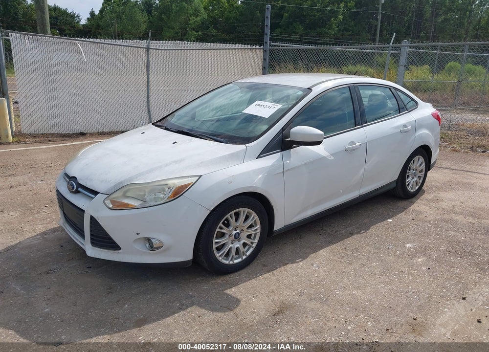 2012 FORD FOCUS SE VIN: 1FAHP3F22CL252558