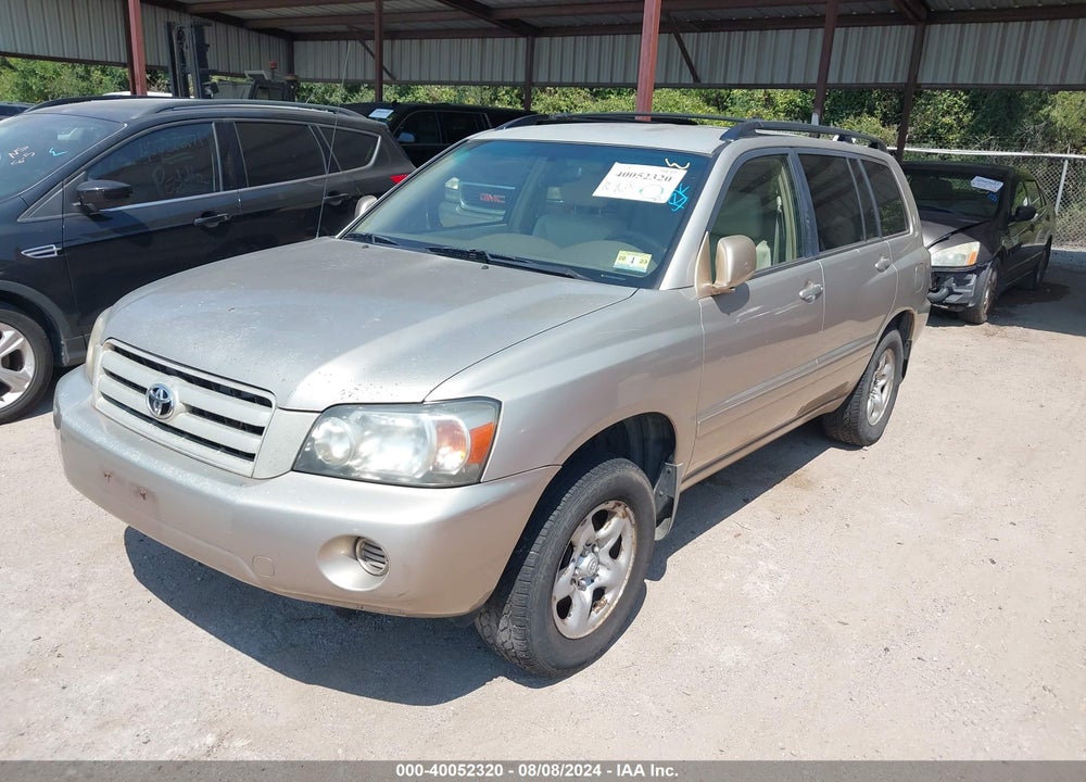 2005 TOYOTA HIGHLANDER VIN: JTEHD21A550037400