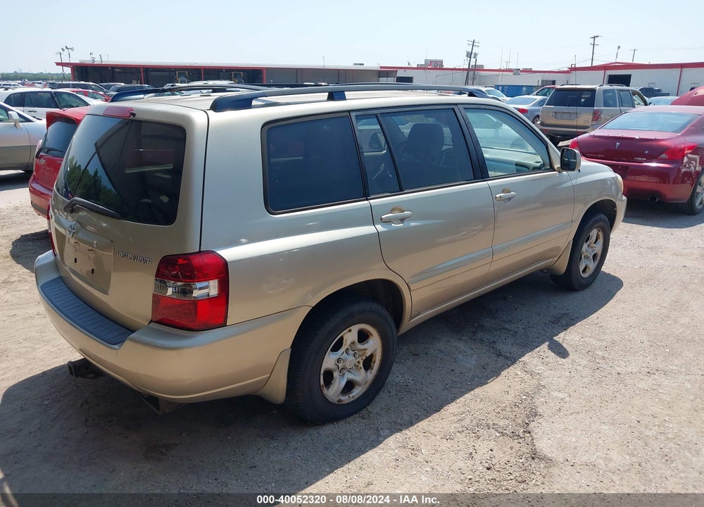 2005 TOYOTA HIGHLANDER VIN: JTEHD21A550037400