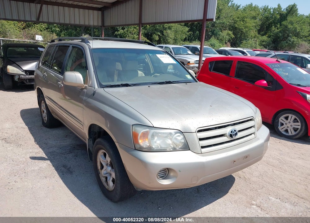 2005 TOYOTA HIGHLANDER VIN: JTEHD21A550037400
