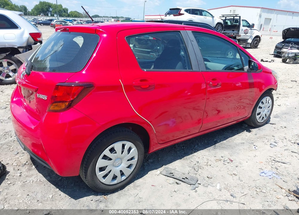 2015 TOYOTA YARIS L VIN: VNKKTUD38FA041093