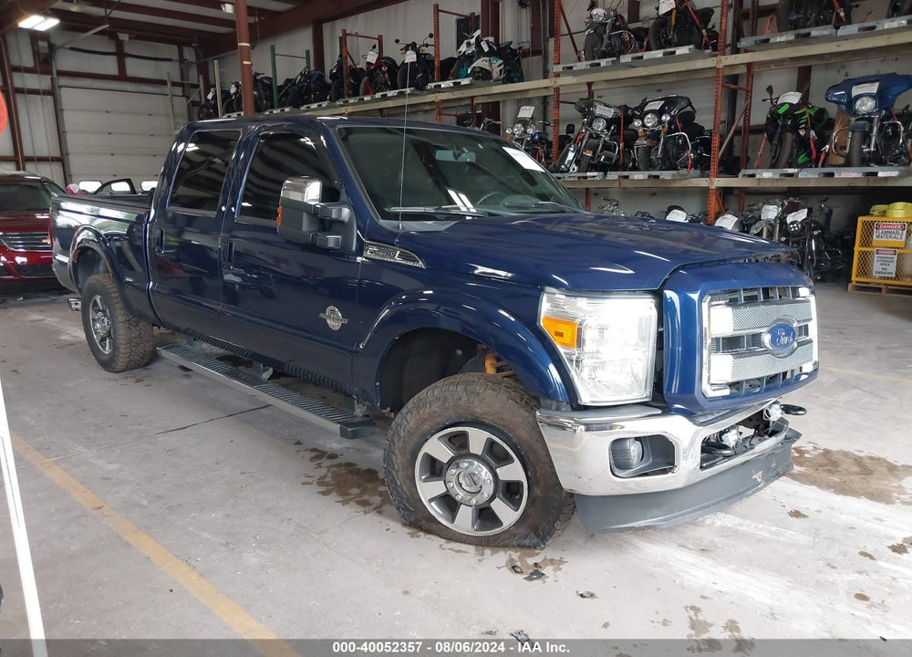 2011 FORD F-250 LARIAT VIN: 1FT7W2BT8BEB71519
