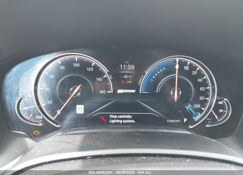 2019 BMW 740E XDRIVE IPERFORMANCE VIN: WBA7J2C54KB246374